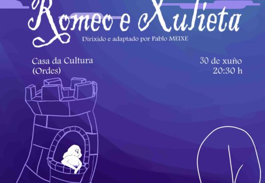 Romeo e Xulieta, este próximo domingo na Casa da Cultura